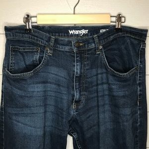 Wrangler Athletic Fit Mens Jeans Size 36 x 32